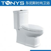 东尼斯TONYS-L8012连体陶瓷马桶、虹吸式座便器批发 坐厕