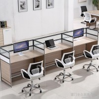 屏风办公桌组合工作位现代电脑桌 246人组合台厦门办公家具职员椅