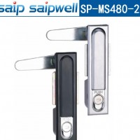 SP-MS480-2F方芯门锁 亚黑平面锁 按压锁具 配电箱机械门锁